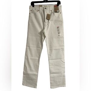 Levi’s Women’s High-Rise Wedgie Straight Jeans White Size 10 Short